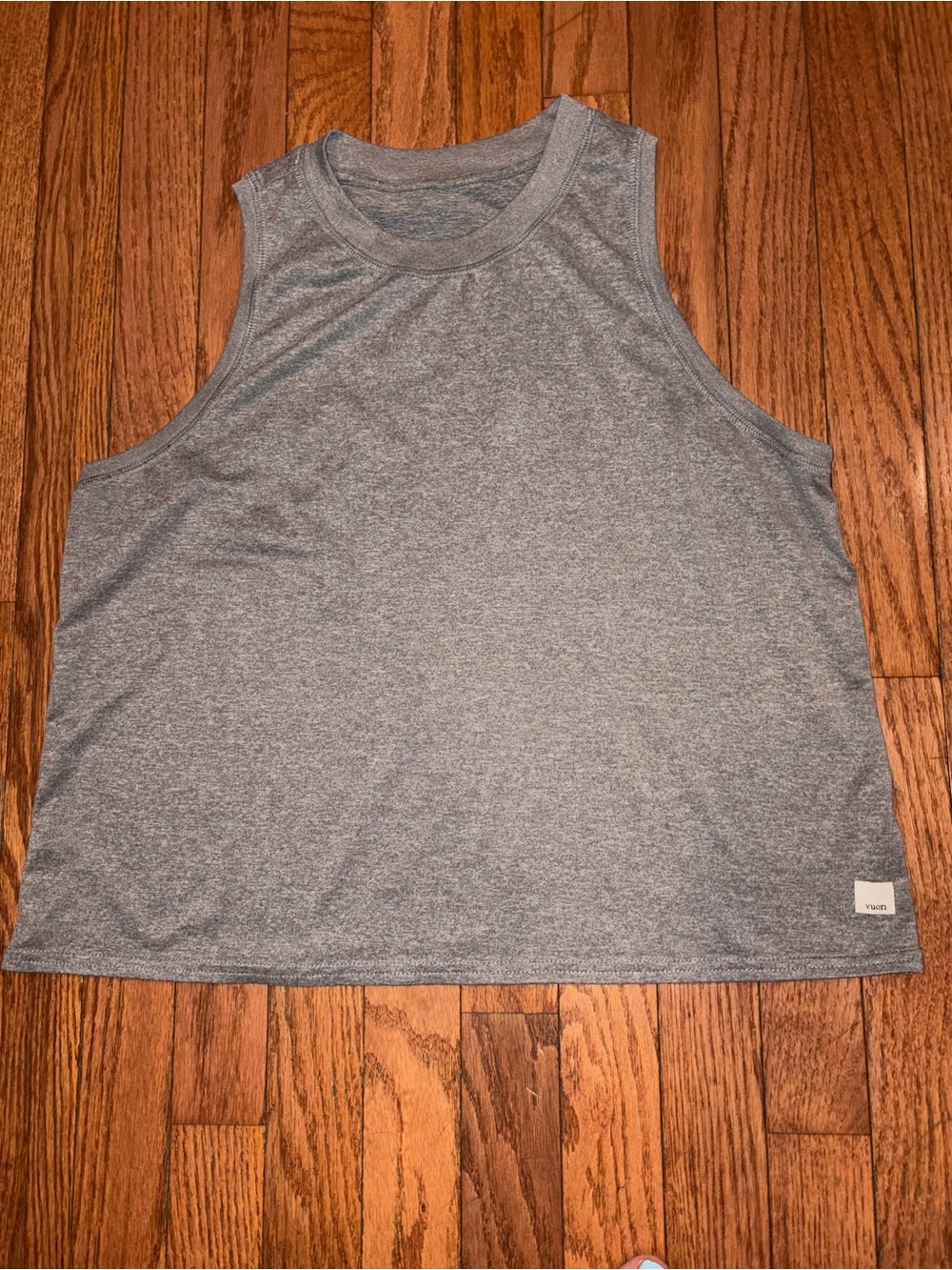 Vuori Energy Tank Top  Gray Large - Picture 2 of 5